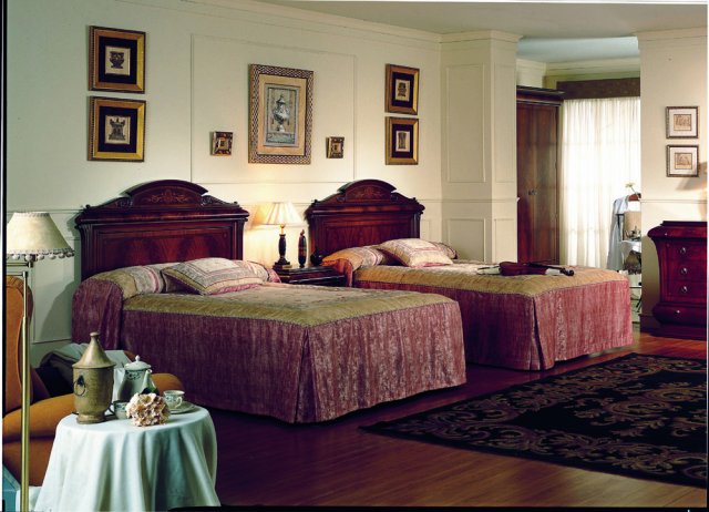 verona walnut 120cm headboard